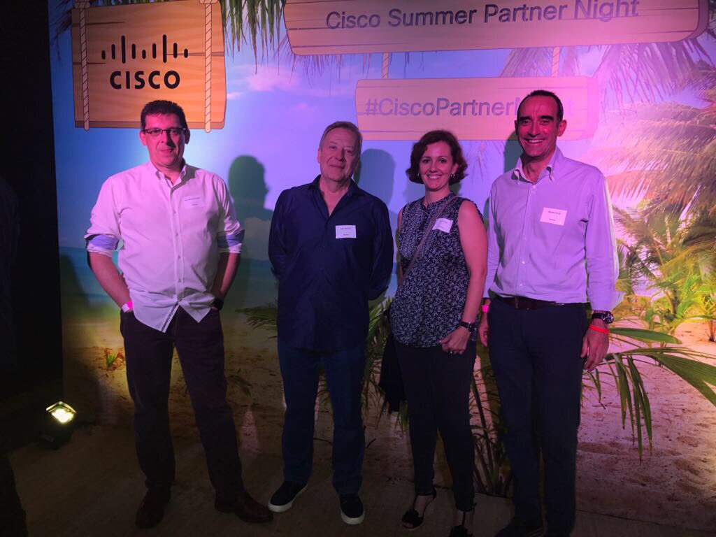 Asistimos al Cisco Summer Partner Night del 2017
